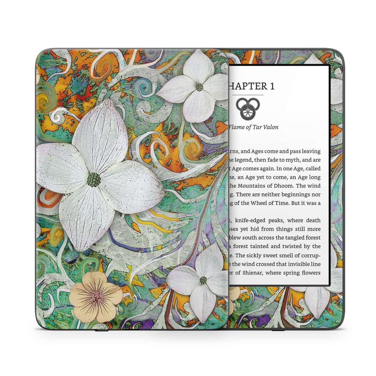 Sangria Flora - Amazon Kindle Skin