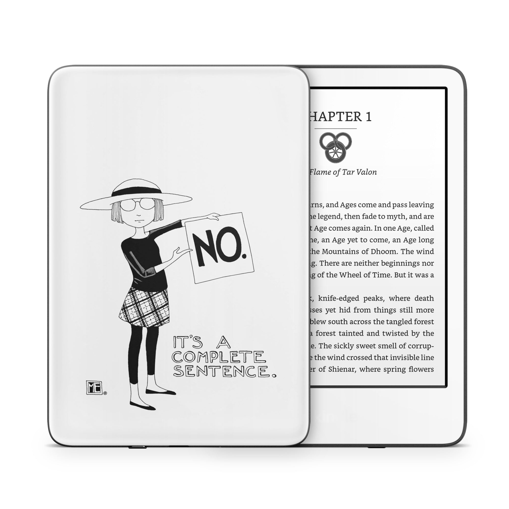 Sentence - Amazon Kindle Skin