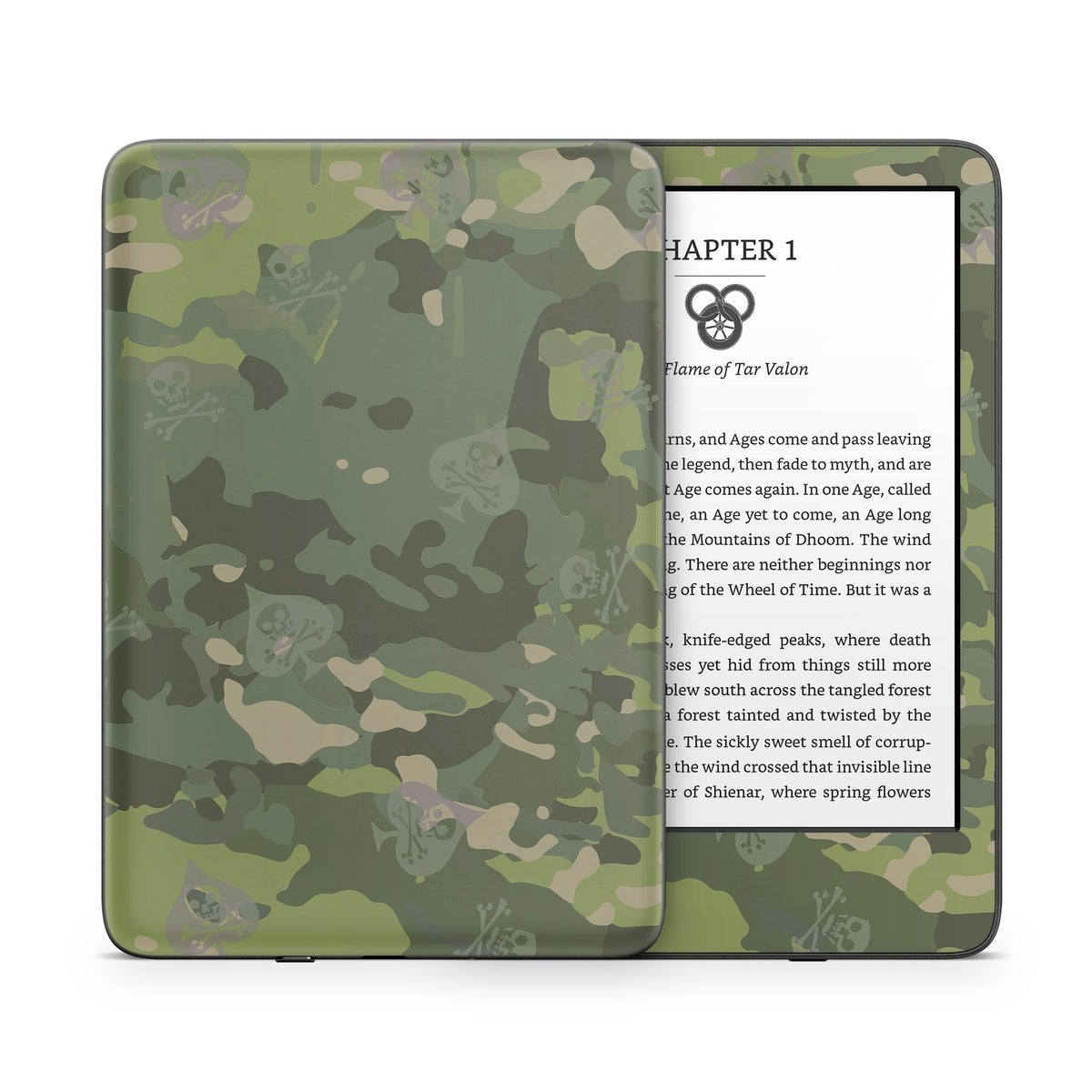 SOFLETE Tropical Multicam - Amazon Kindle Skin