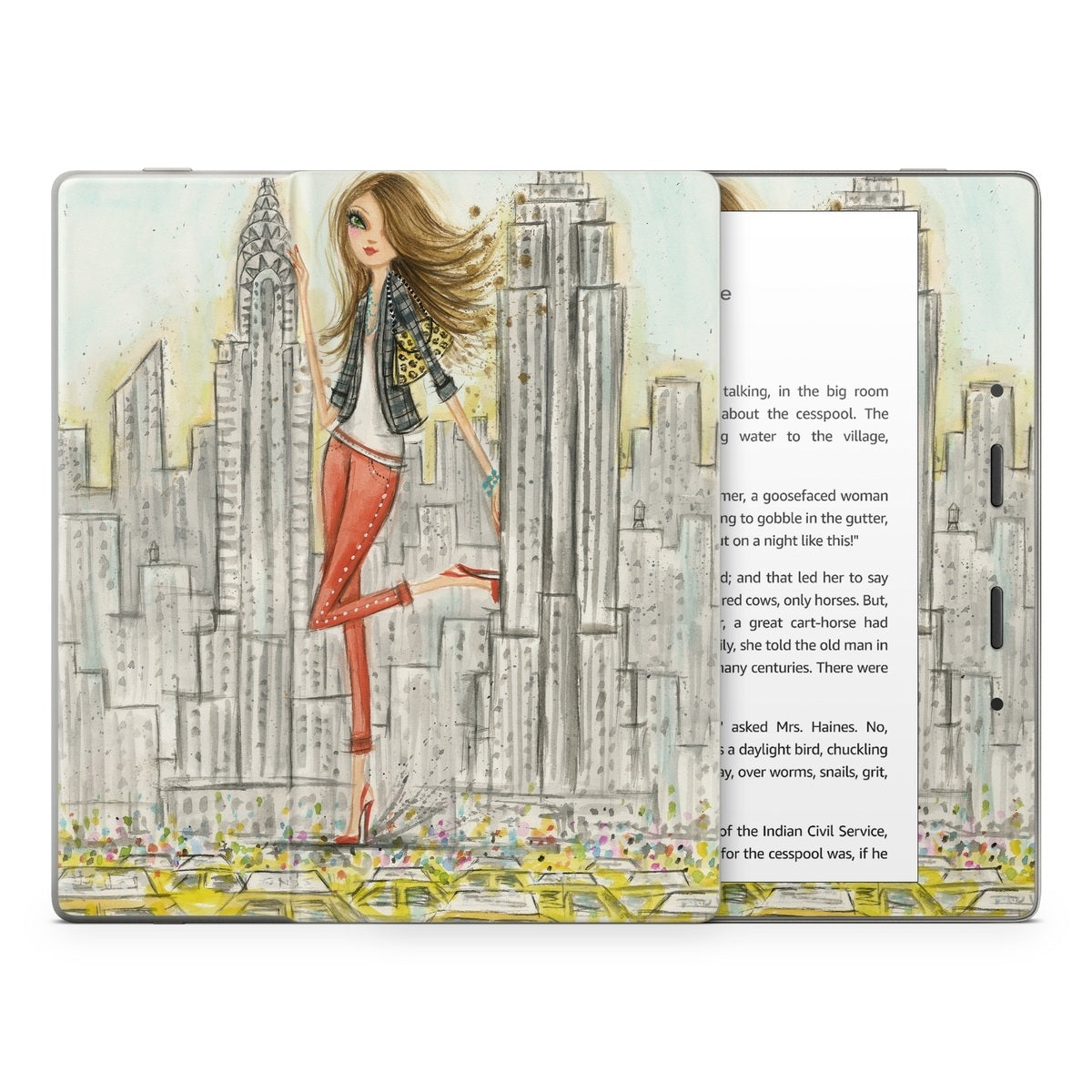 The Sights New York - Amazon Kindle Skin