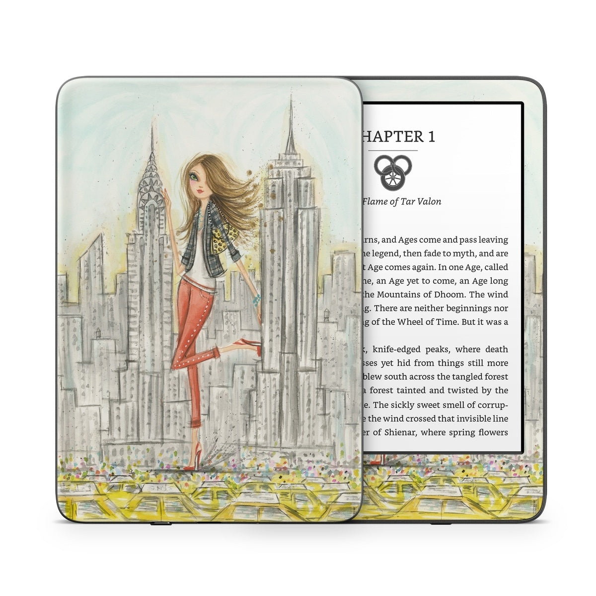 The Sights New York - Amazon Kindle Skin