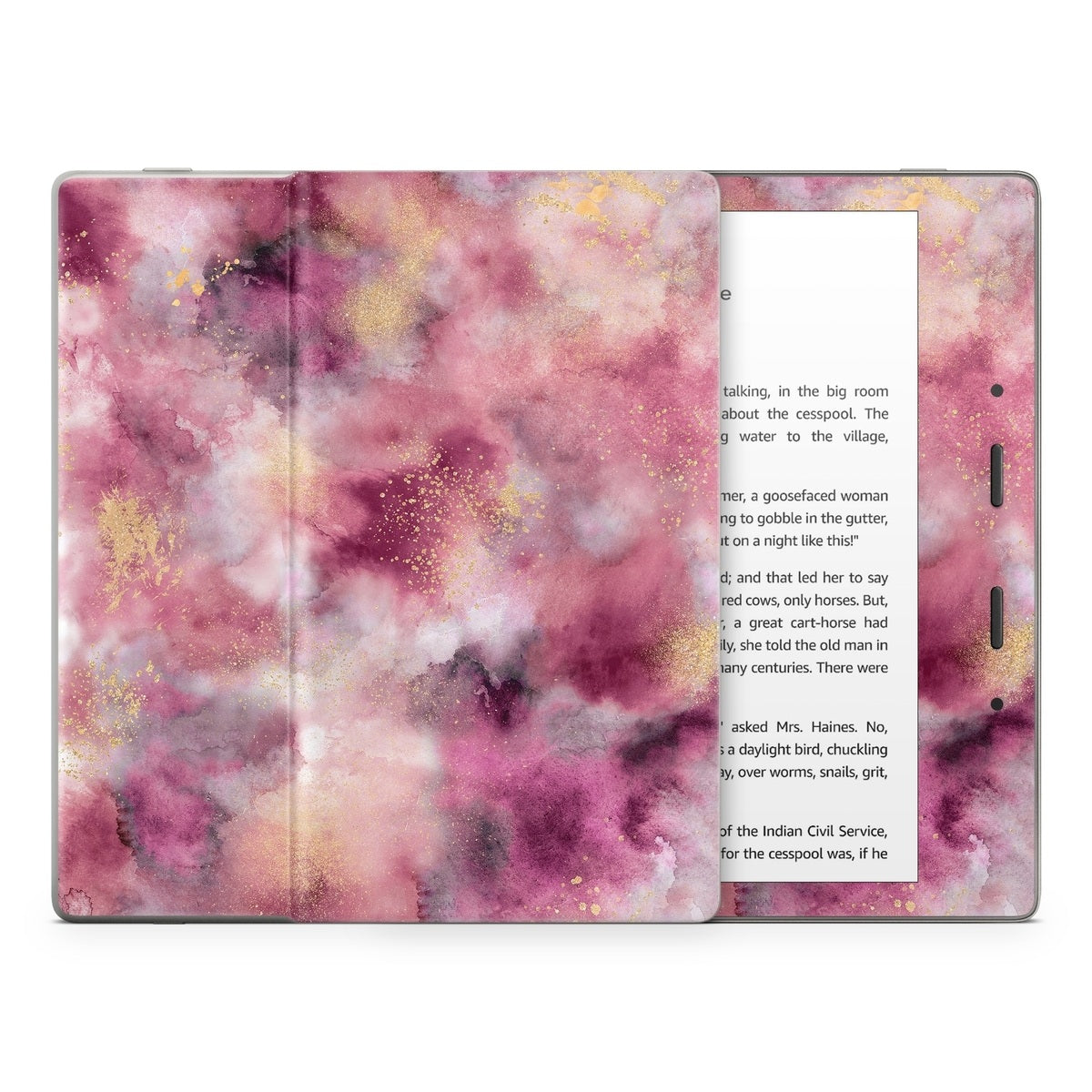 Smoky Marble Watercolor - Amazon Kindle Skin