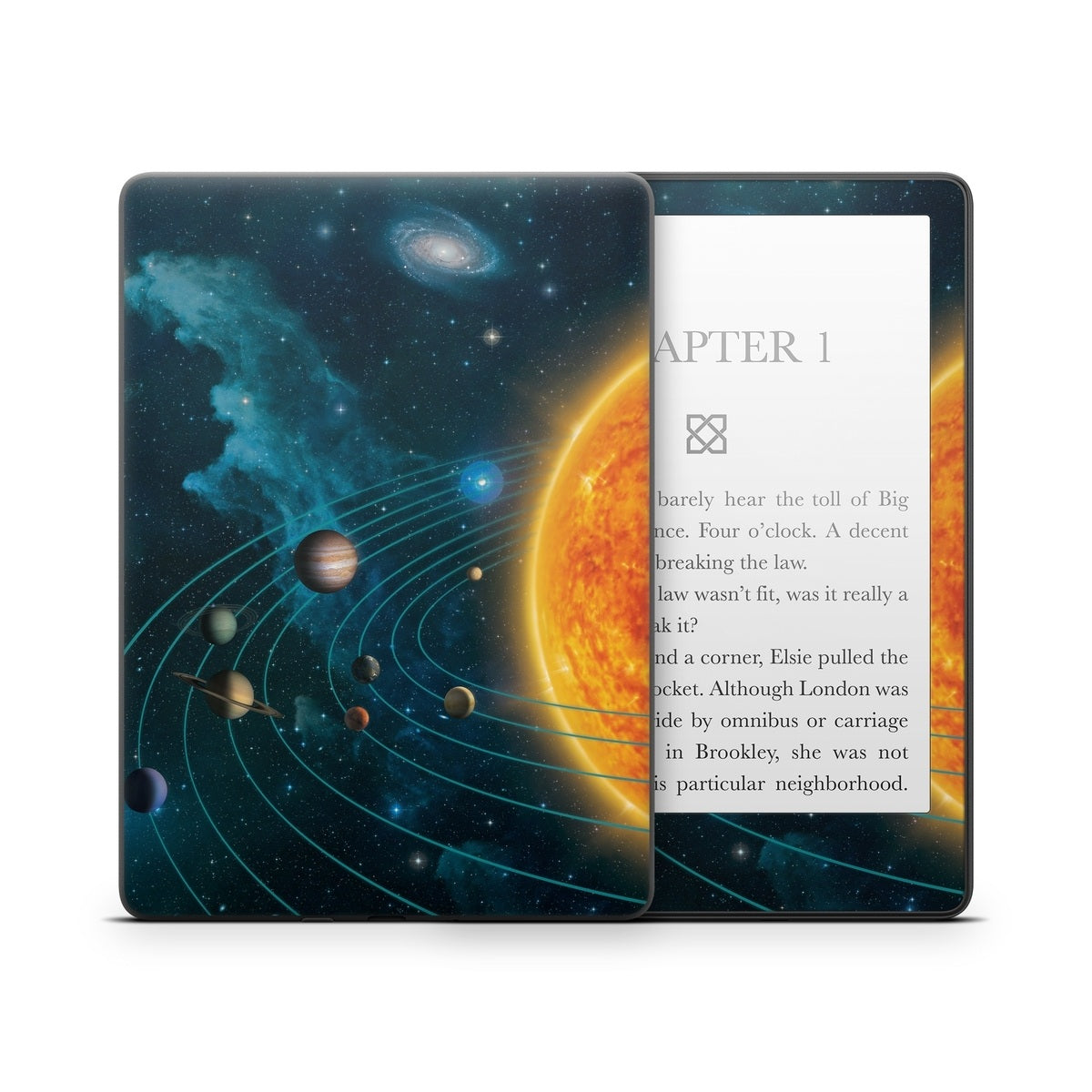 Solar System - Amazon Kindle Skin