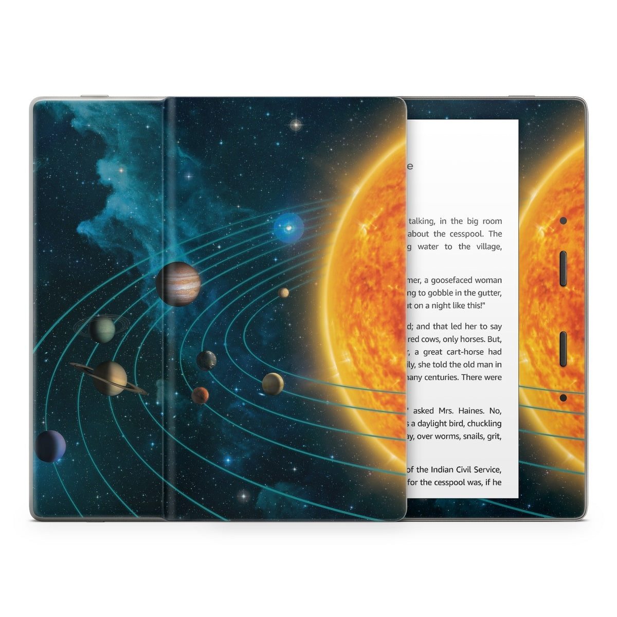 Solar System - Amazon Kindle Skin