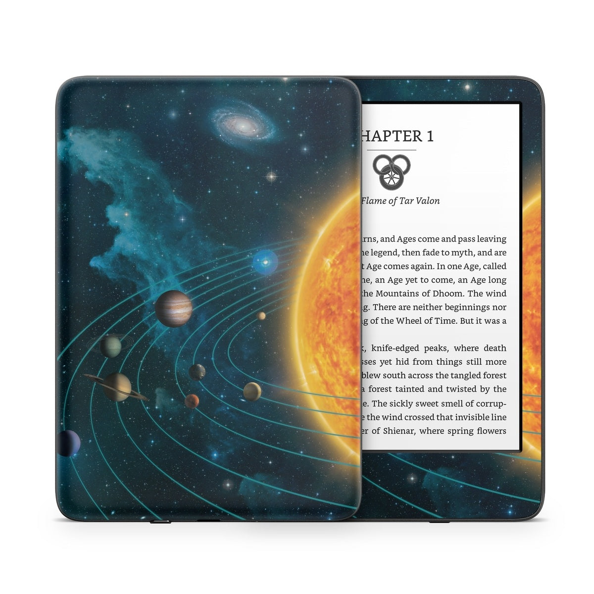 Solar System - Amazon Kindle Skin