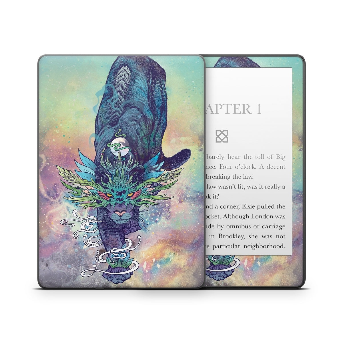 Spectral Cat - Amazon Kindle Skin