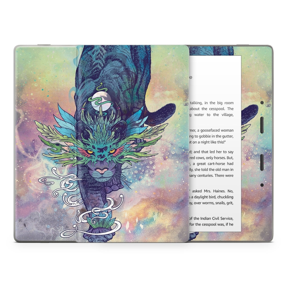 Spectral Cat - Amazon Kindle Skin