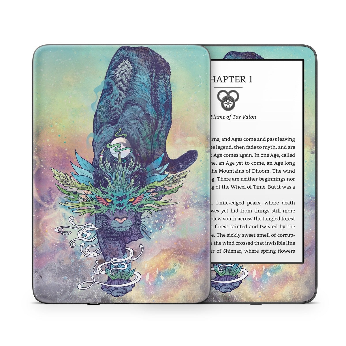 Spectral Cat - Amazon Kindle Skin