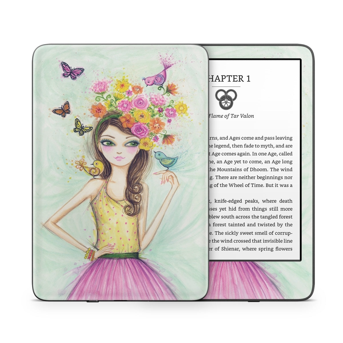 Spring Time - Amazon Kindle Skin