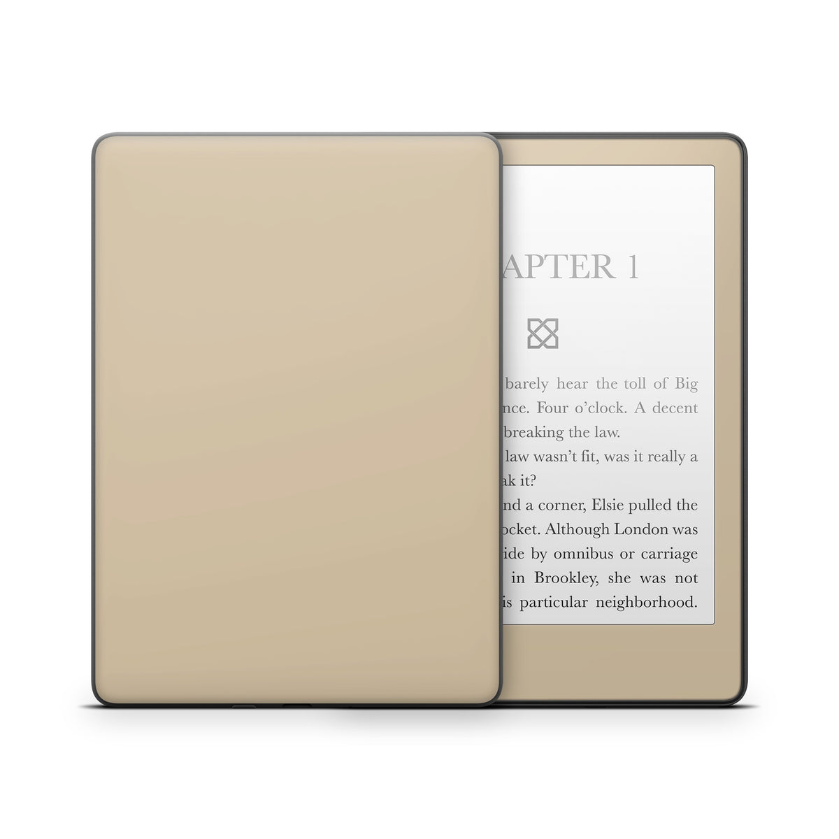 Solid State Beige - Amazon Kindle Skin