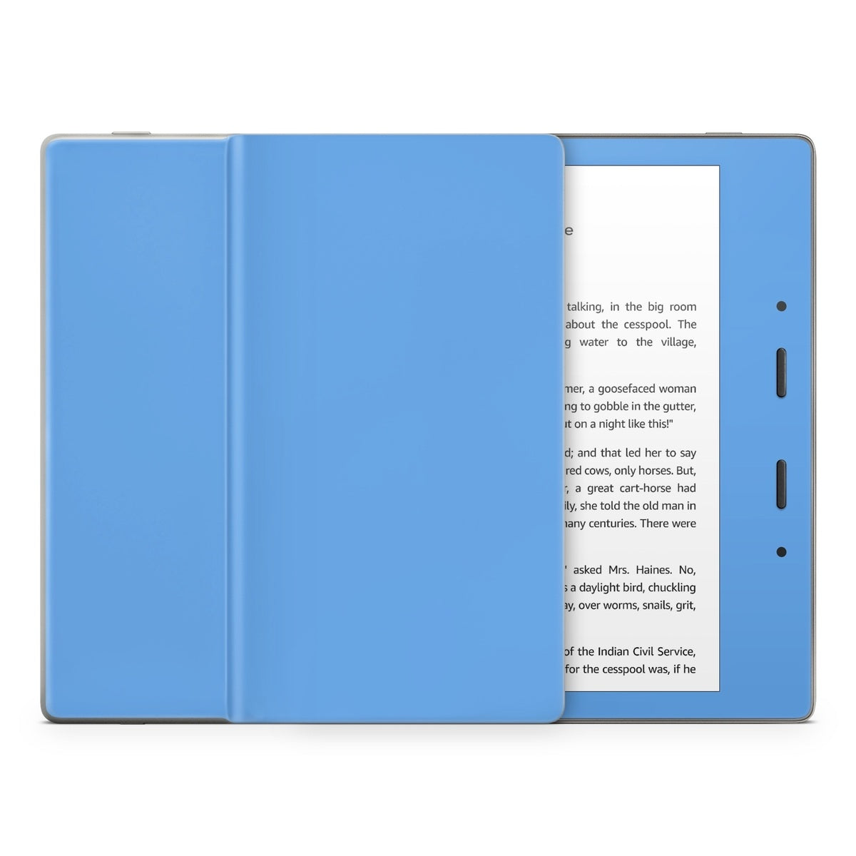 Solid State Blue - Amazon Kindle Skin