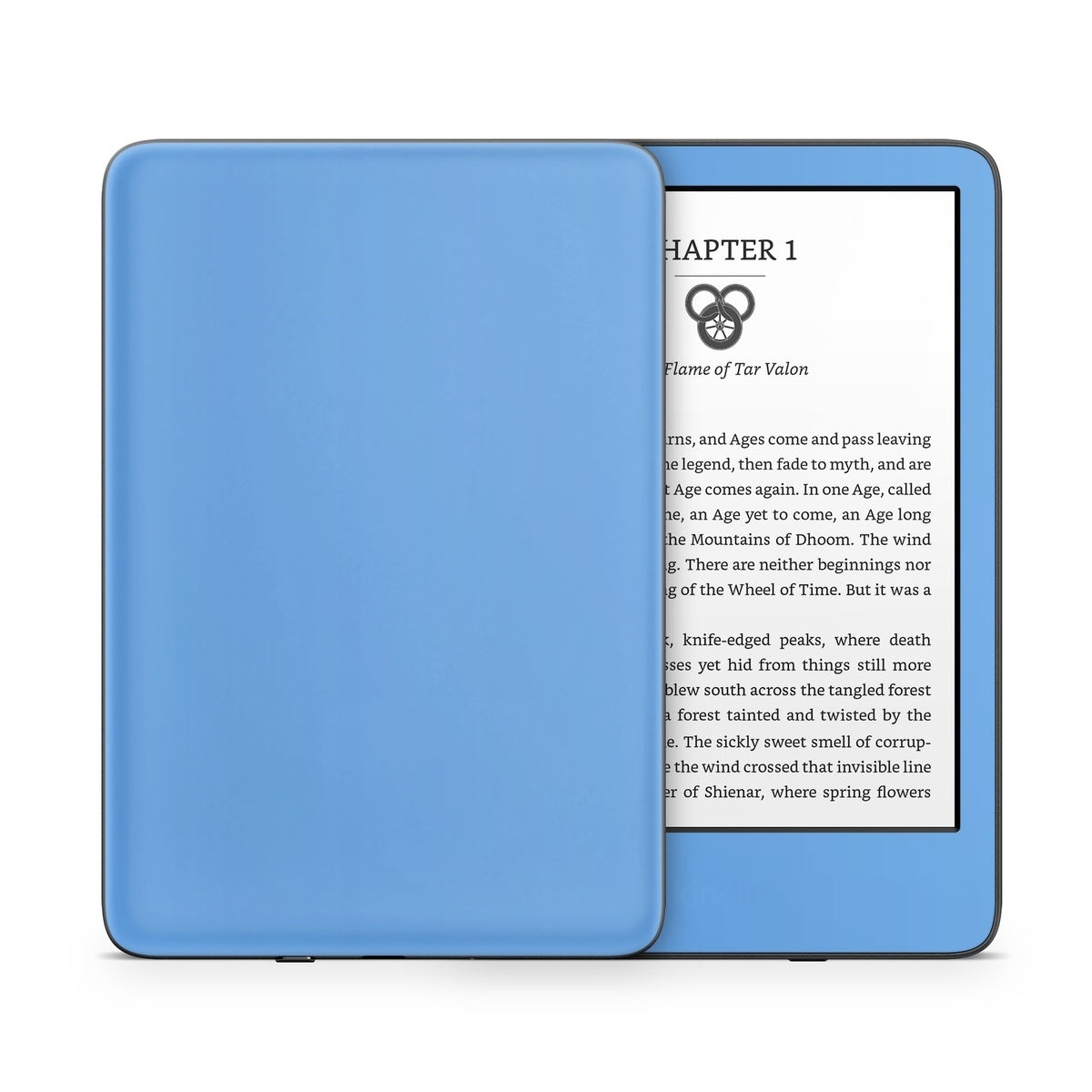 Solid State Blue - Amazon Kindle Skin