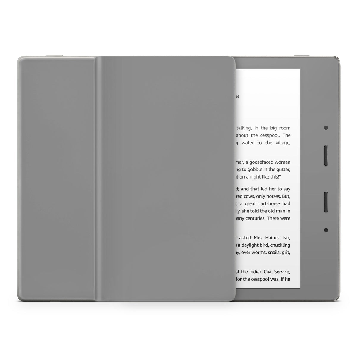 Solid State Grey - Amazon Kindle Skin