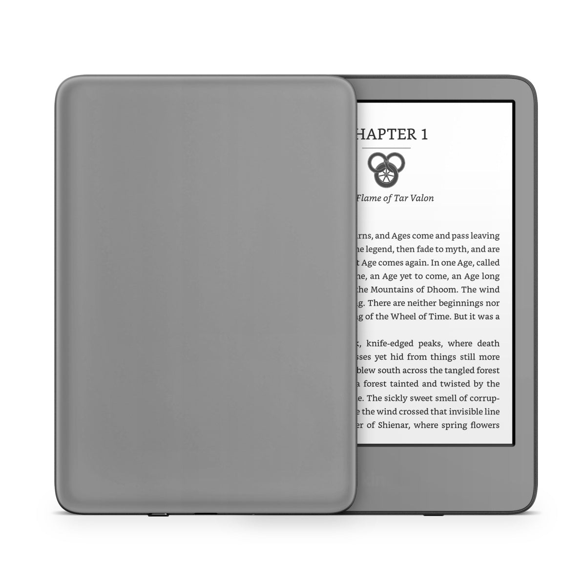 Solid State Grey - Amazon Kindle Skin