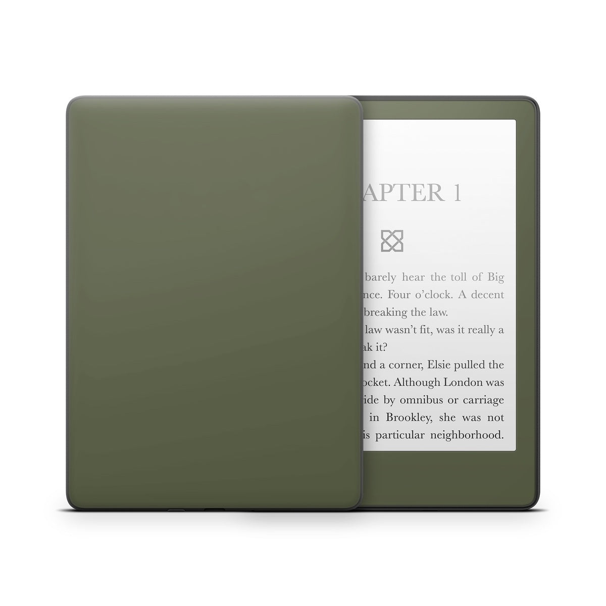 Solid State Olive Drab - Amazon Kindle Skin