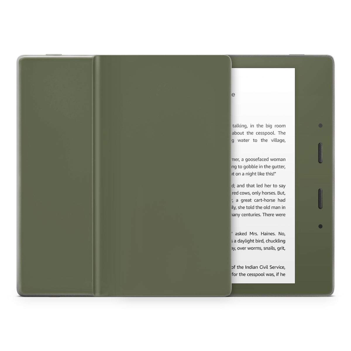 Solid State Olive Drab - Amazon Kindle Skin