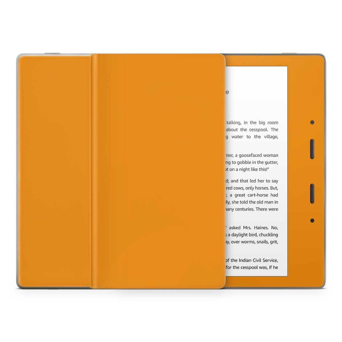 Solid State Orange - Amazon Kindle Skin