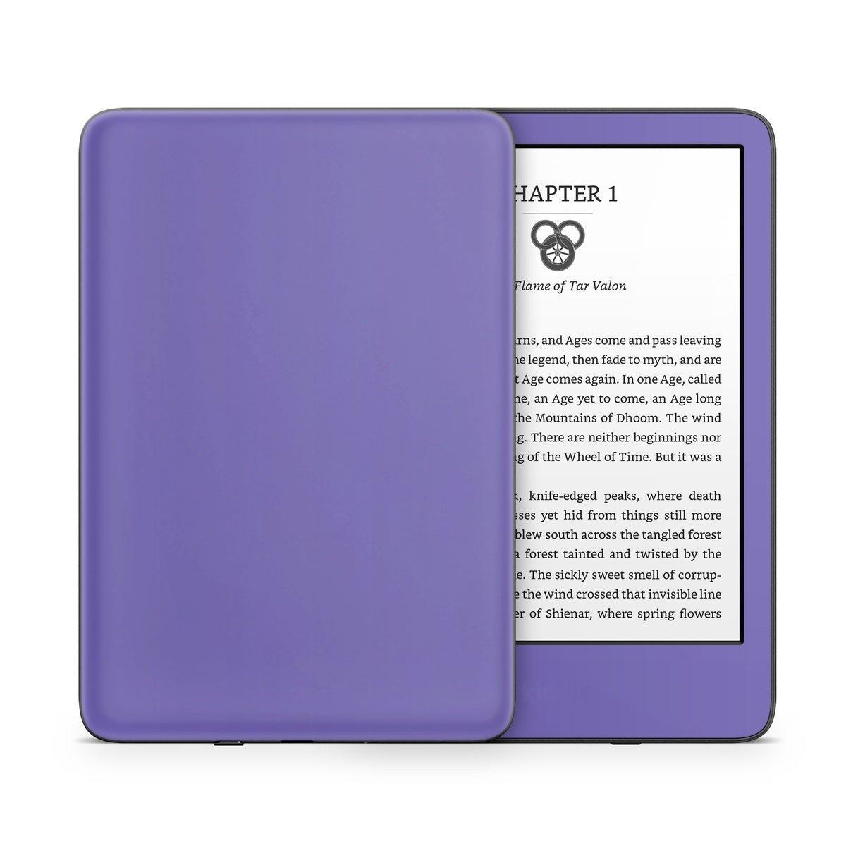 Solid State Purple - Amazon Kindle Skin