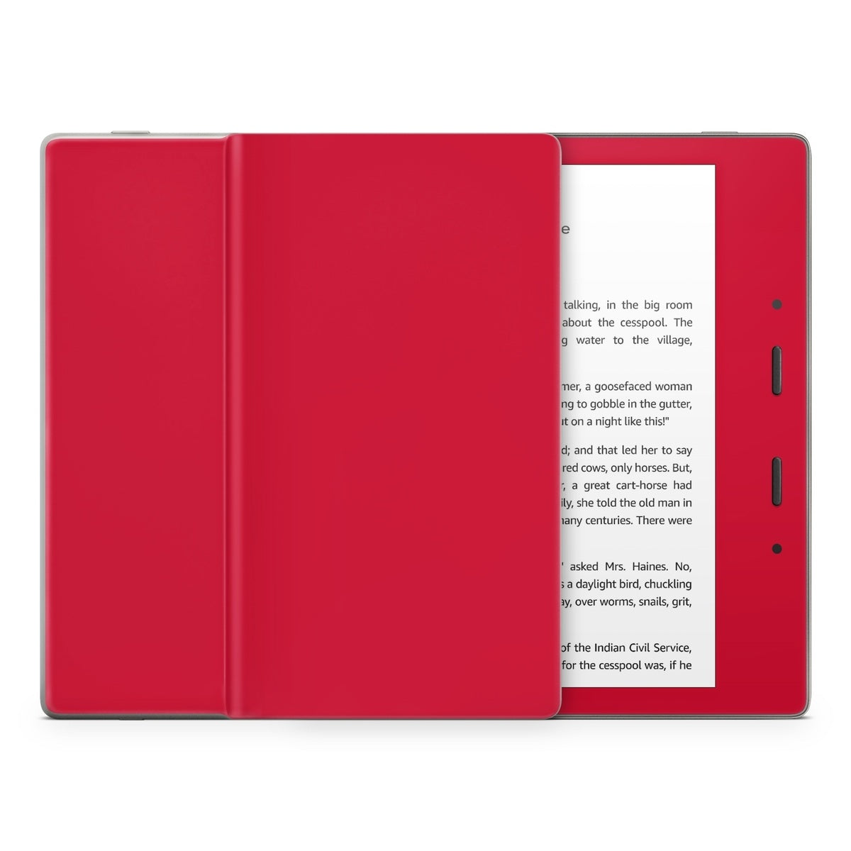 Solid State Red - Amazon Kindle Skin