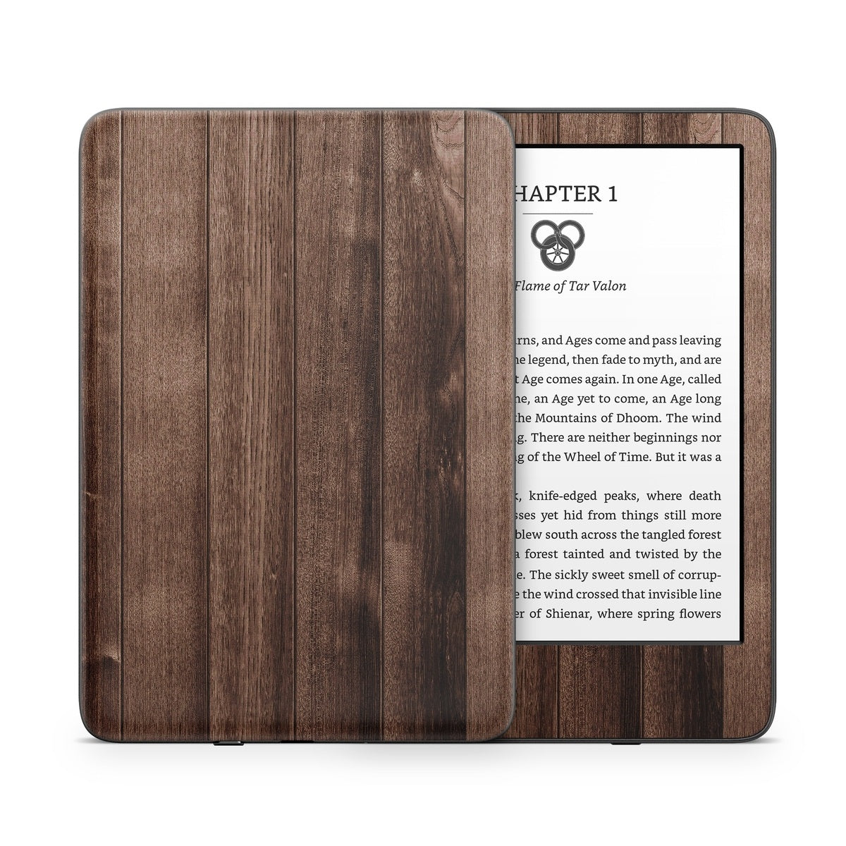 Stained Wood - Amazon Kindle Skin