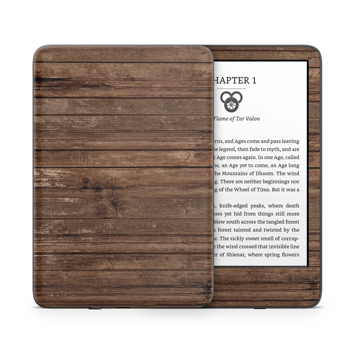 Stripped Wood - Amazon Kindle Skin