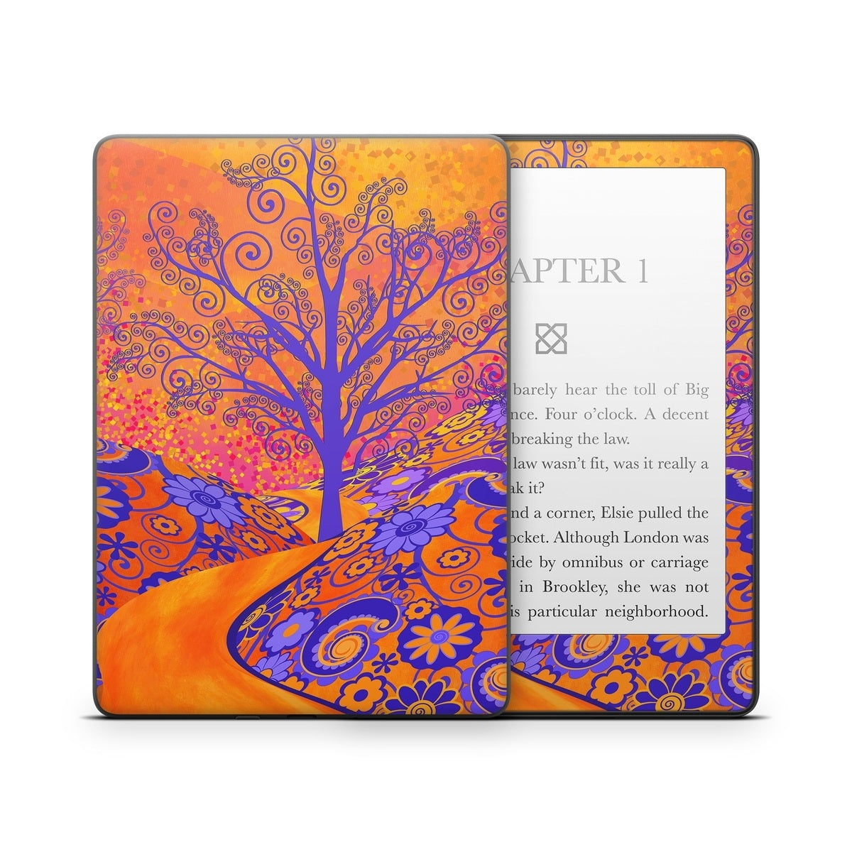 Sunset Park - Amazon Kindle Skin