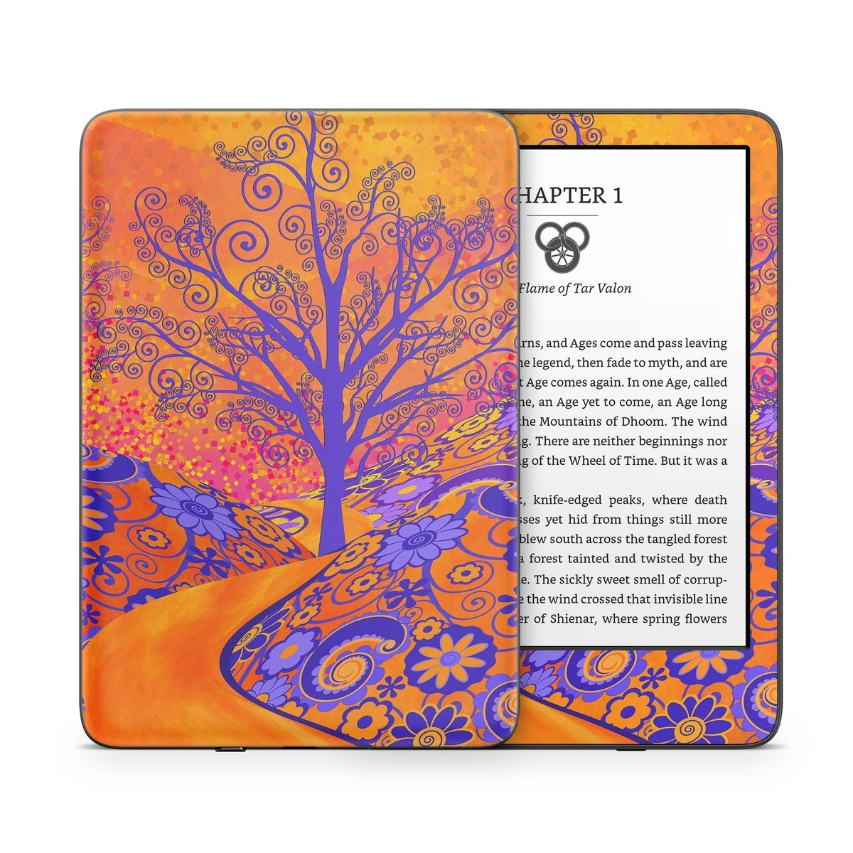 Sunset Park - Amazon Kindle Skin