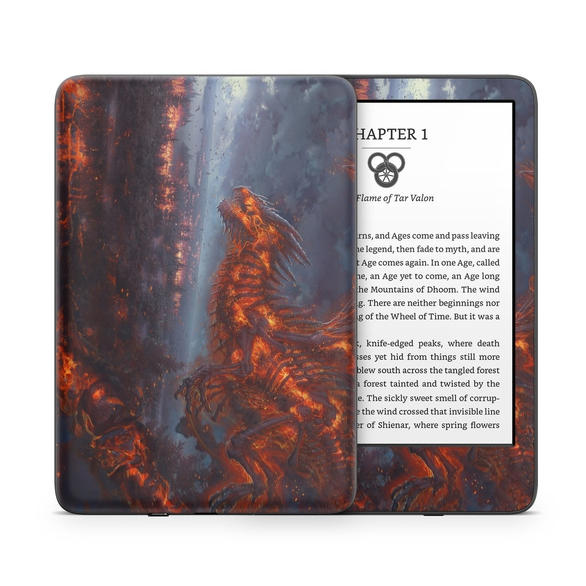 Terror of the Night - Amazon Kindle Skin