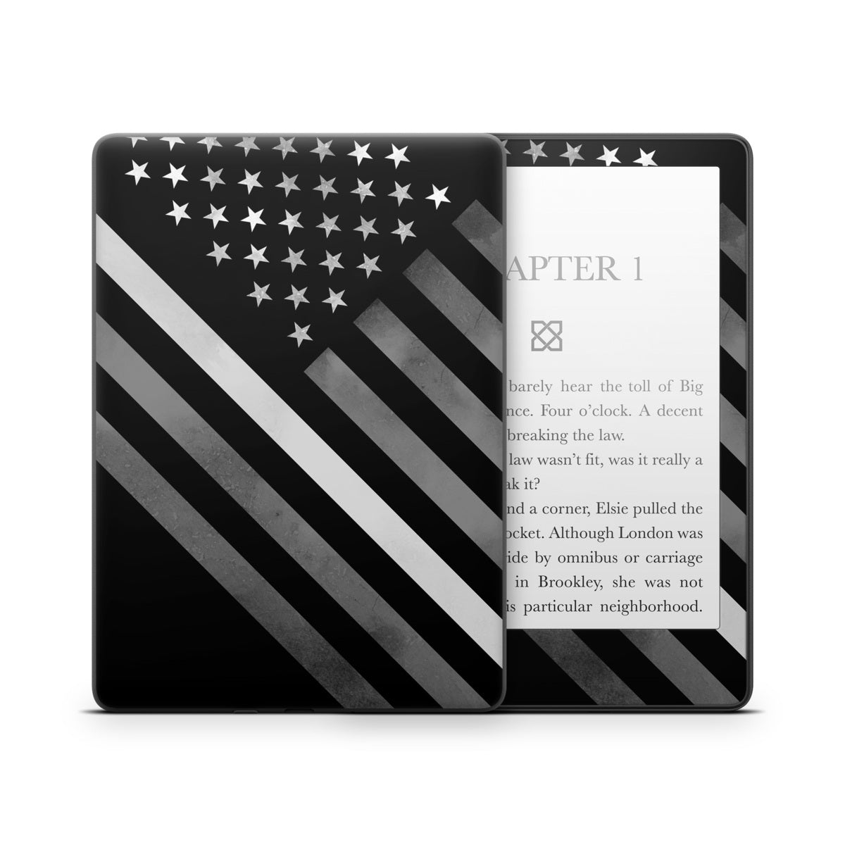 Thin White Line Hero - Amazon Kindle Skin