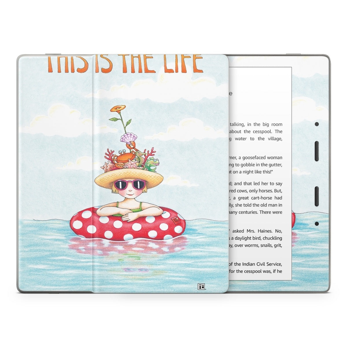 This Is The Life - Amazon Kindle Skin