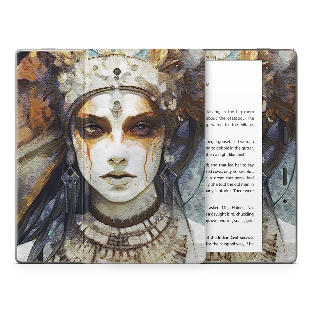 Tribal Priestess - Amazon Kindle Skin