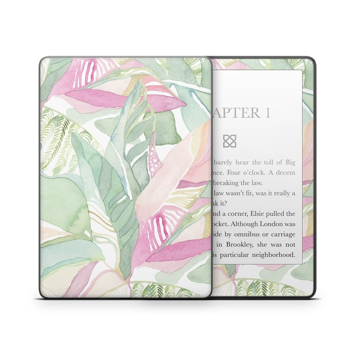 Tropical Leaves - Amazon Kindle Skin