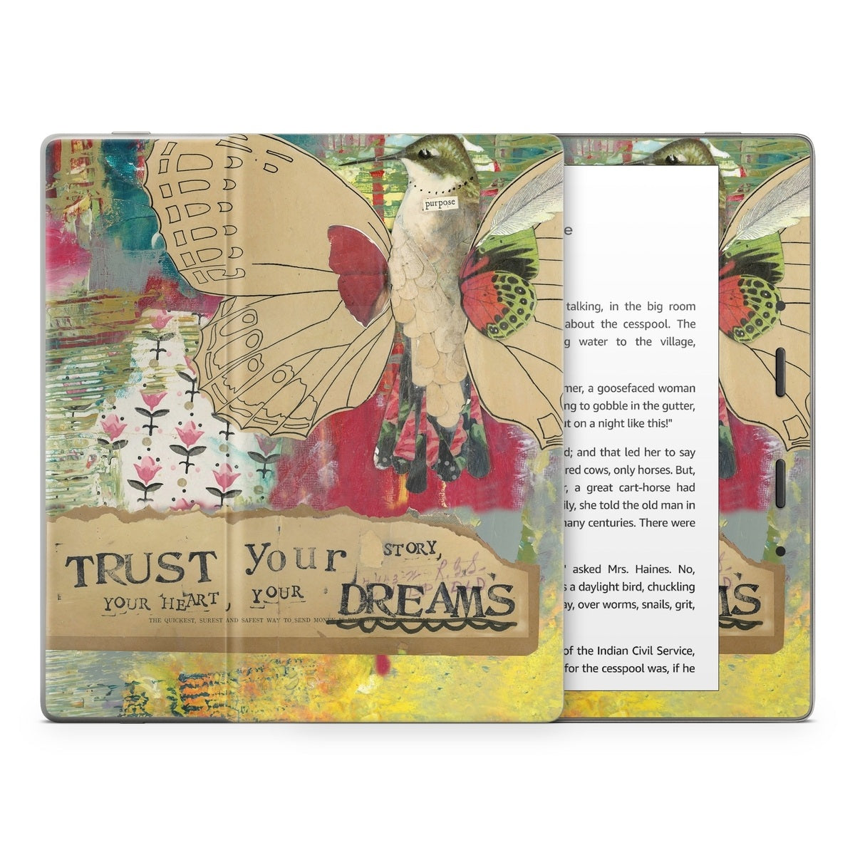 Trust Your Dreams - Amazon Kindle Skin