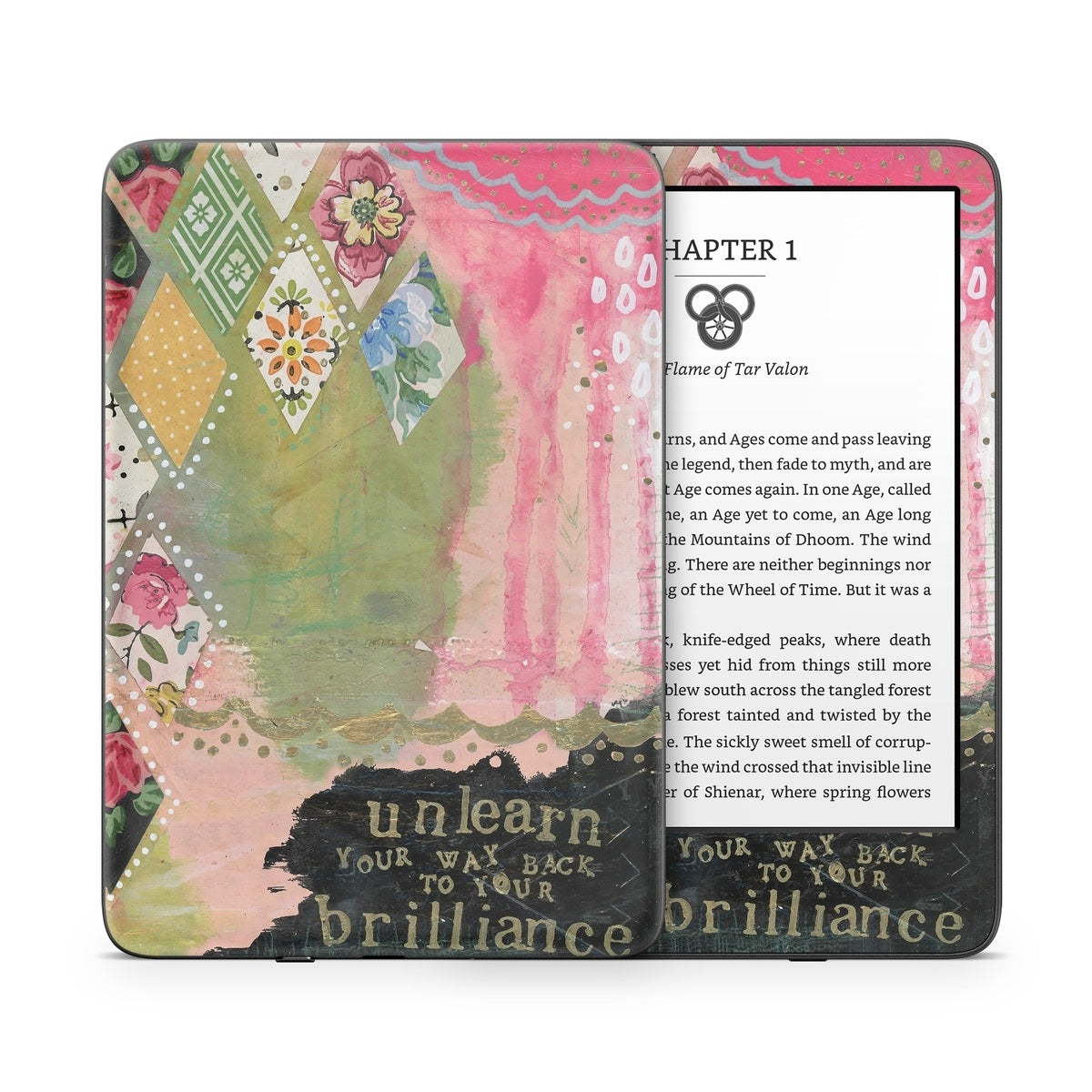 Unlearn - Amazon Kindle Skin