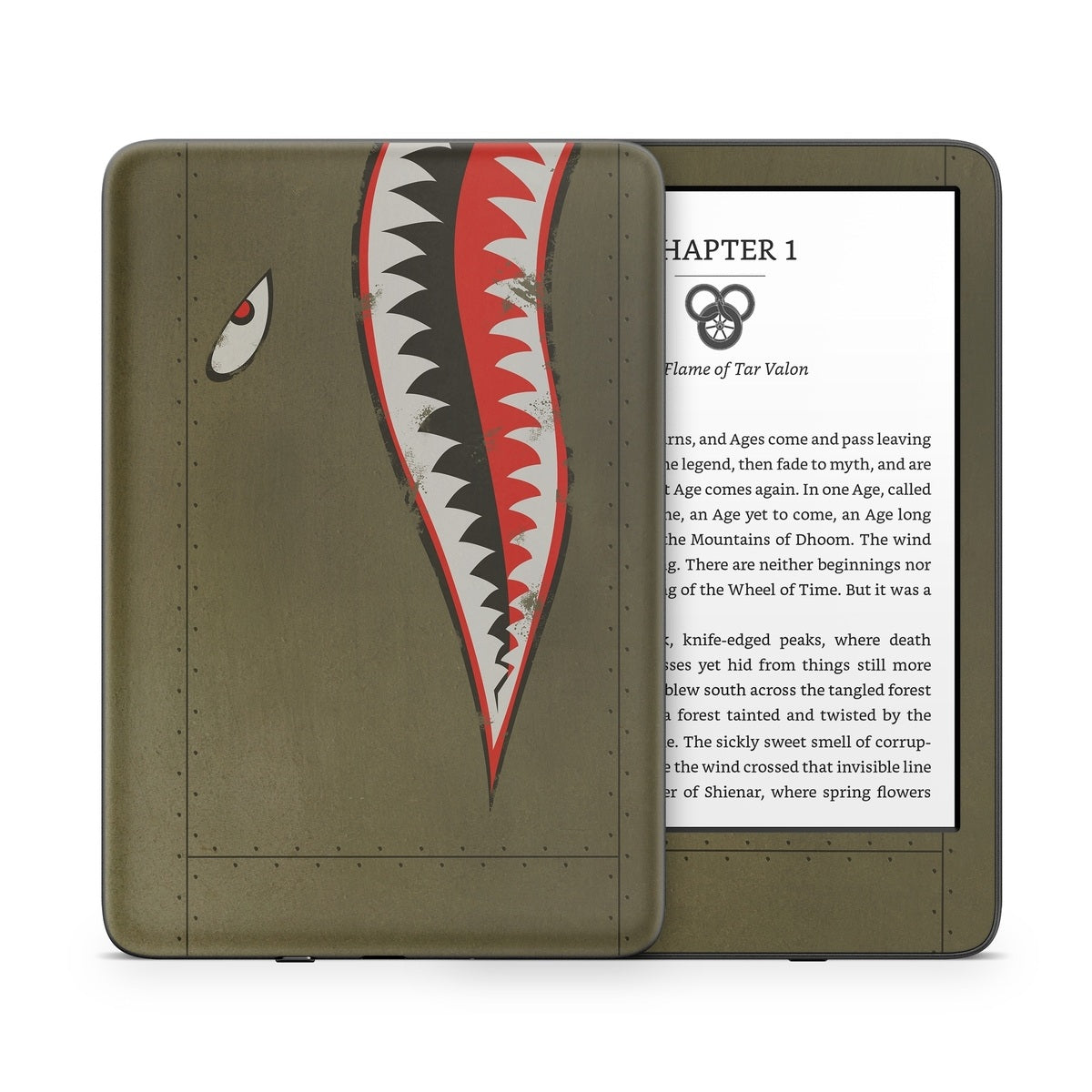 Shark Mouth - Amazon Kindle Skin