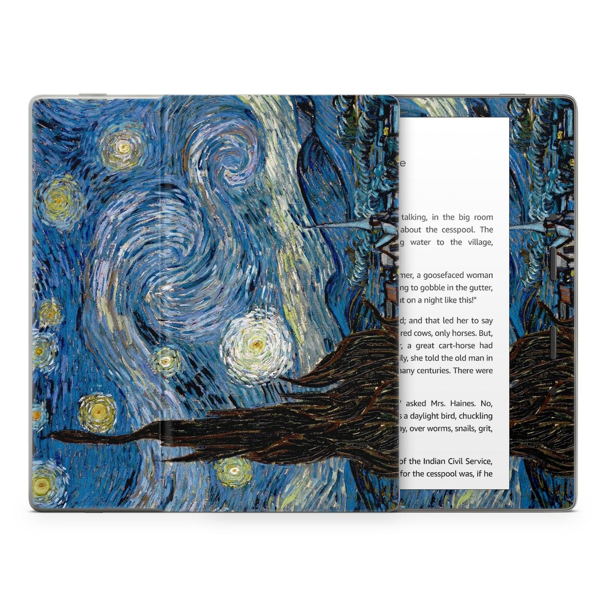 Starry Night - Amazon Kindle Skin