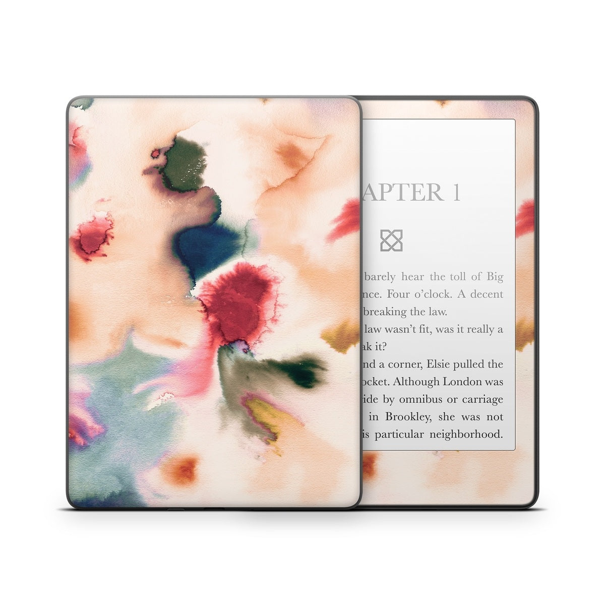 Abstract Watercolor Mineral - Amazon Kindle Skin