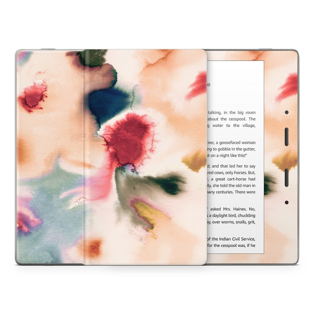 Abstract Watercolor Mineral - Amazon Kindle Skin