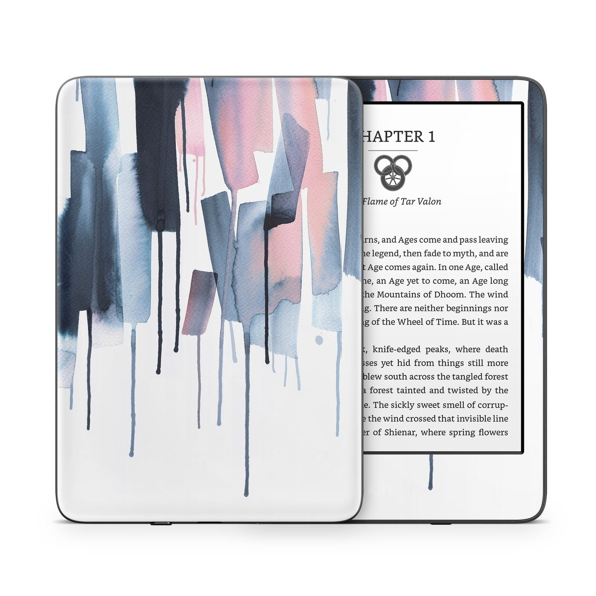 Watery Stripes - Amazon Kindle Skin