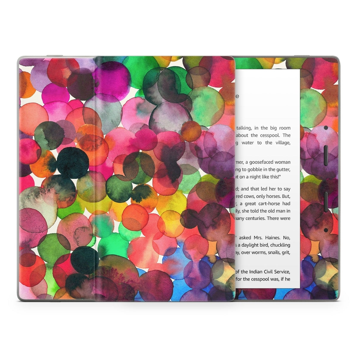 Watercolor Drops - Amazon Kindle Skin