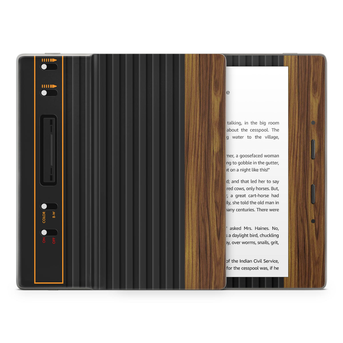 Wooden Gaming System - Amazon Kindle Skin