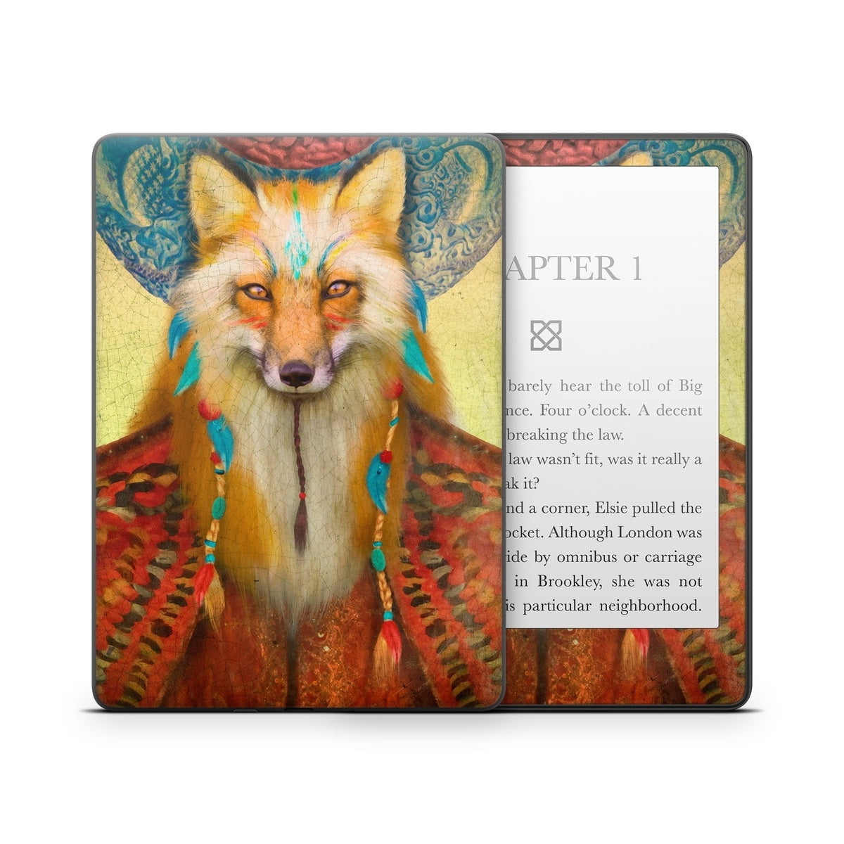 Wise Fox - Amazon Kindle Skin