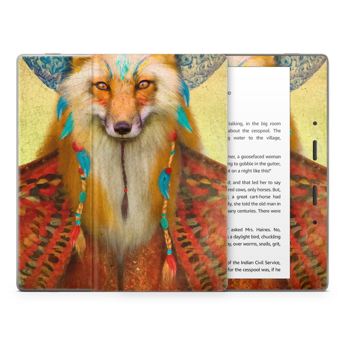 Wise Fox - Amazon Kindle Skin