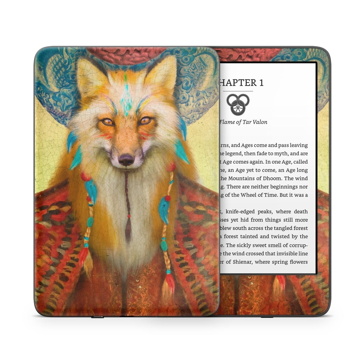 Wise Fox - Amazon Kindle Skin