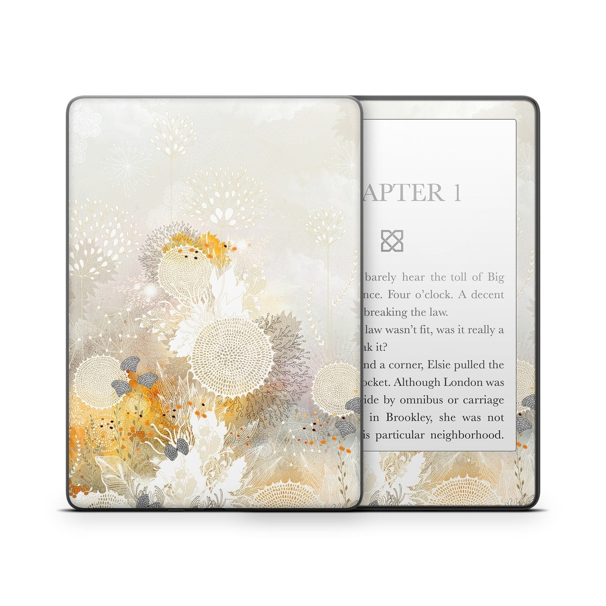 White Velvet - Amazon Kindle Skin