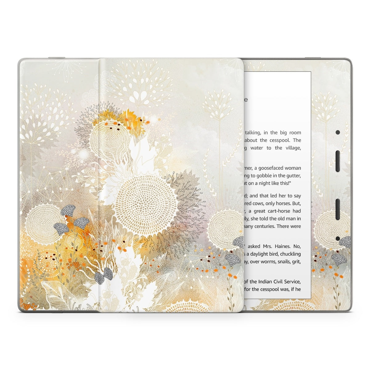 White Velvet - Amazon Kindle Skin