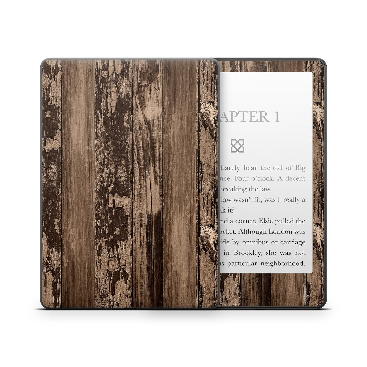 Weathered Wood - Amazon Kindle Skin