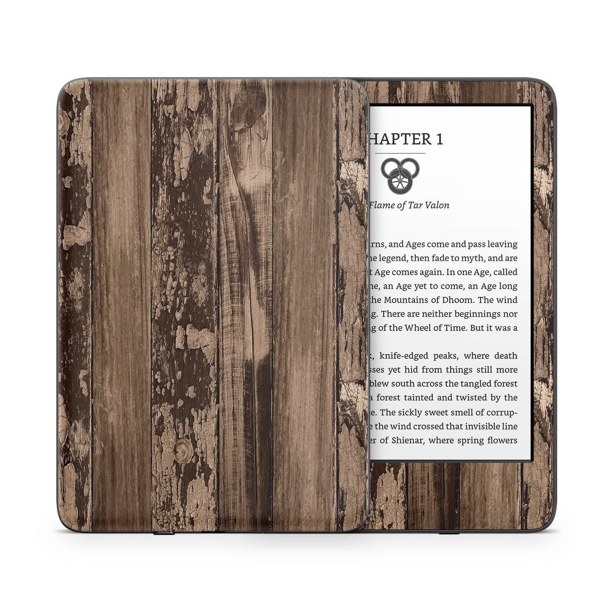 Weathered Wood - Amazon Kindle Skin