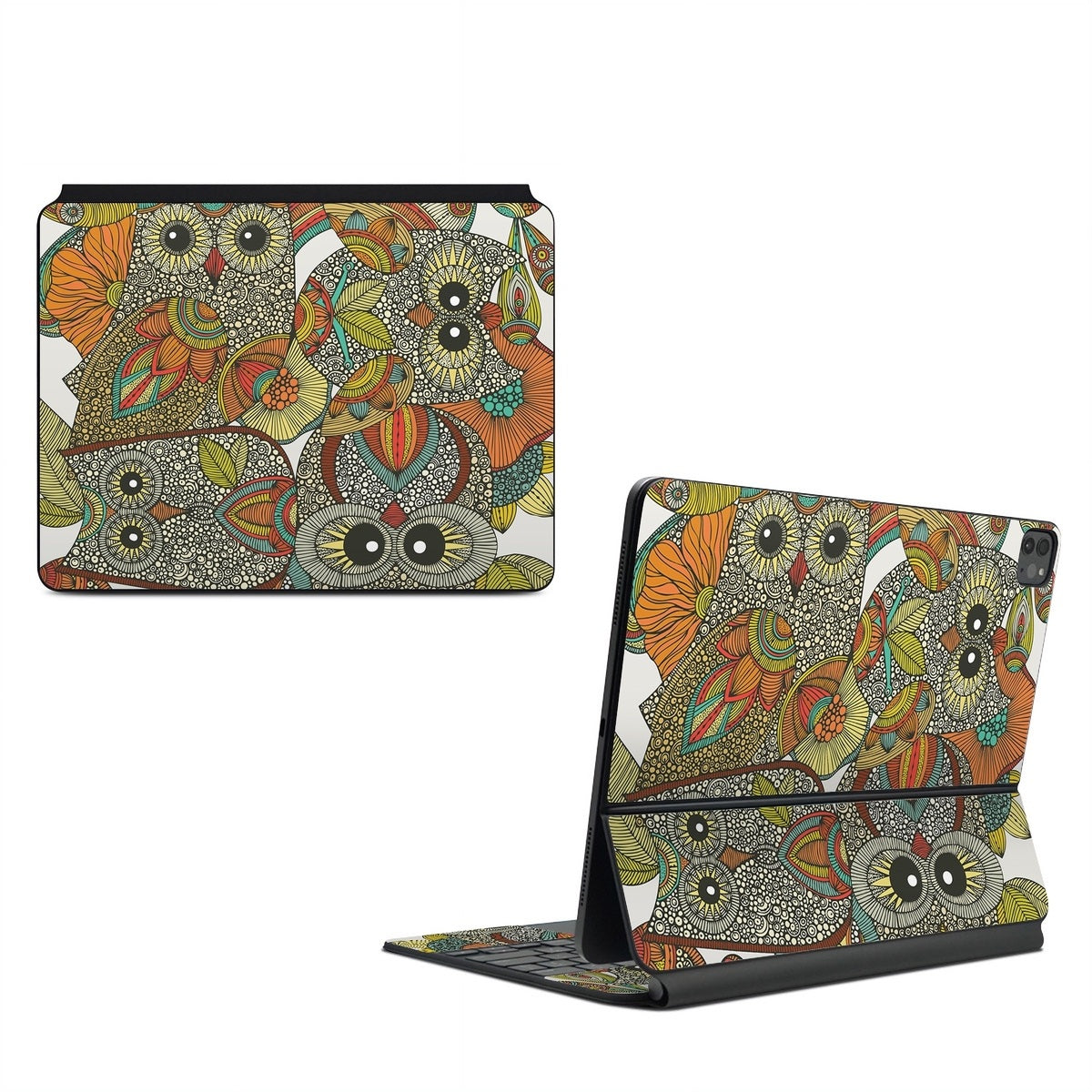 4 owls - Apple Magic Keyboard for iPad Skin