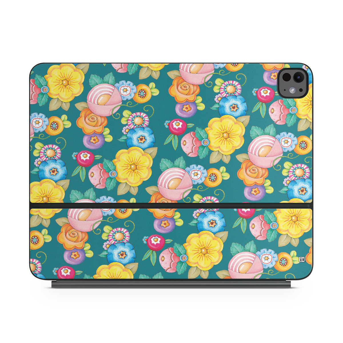 Act Right Flowers - Apple Magic Keyboard for iPad Skin